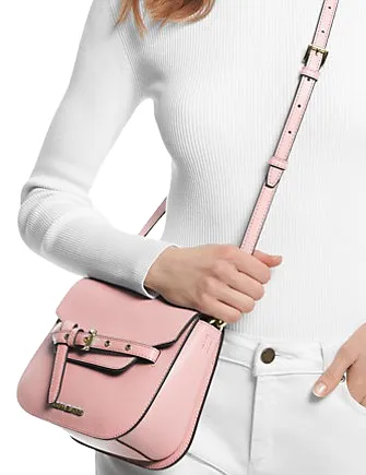 Michael Michael Kors Emilia Small Leather Crossbody Bag