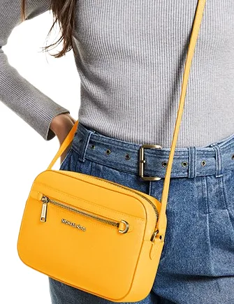 Michael Michael Kors Jet Set Large Saffiano Leather Crossbody Bag