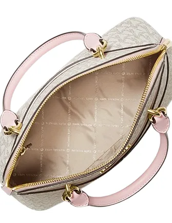 Michael Michael Kors Jet Set Medium Logo Dome Satchel