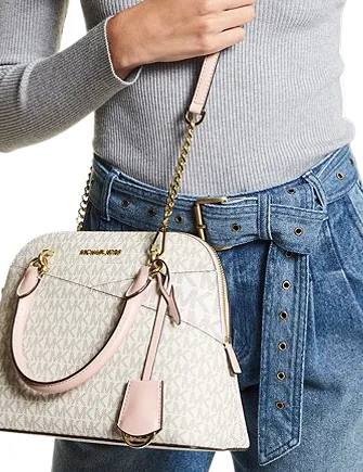 Michael Michael Kors Jet Set Medium Logo Dome Satchel