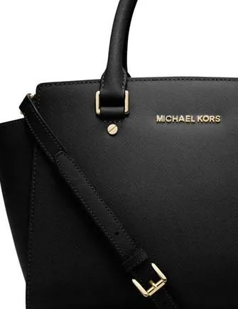 Michael Michael Kors Medium Selma Saffiano Zip Satchel