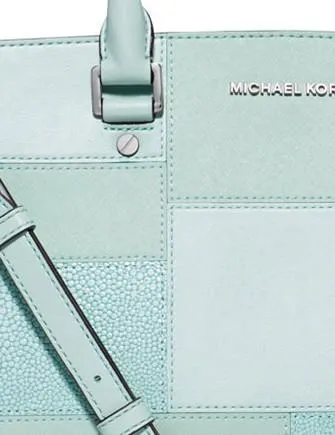 Michael Michael Kors Quilt Selma Medium Top Zip Satchel