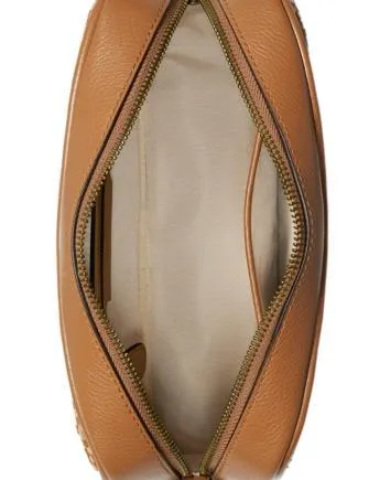 Michael Michael Kors Woven Chevron Leather Camera Bag