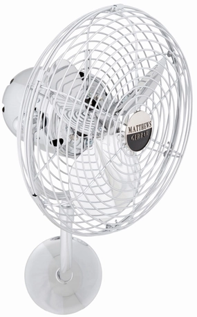 Michelle Parede 19"Wall Fan Polished Chrome Small Fans FANS special offer