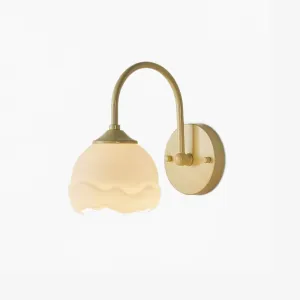 Milk White Floral Wall Lamp Buy Living Room Lights