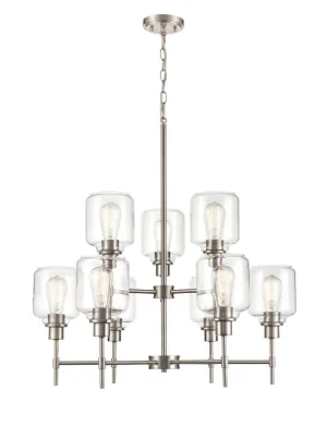 Millennium Asheville 6909-SN Chandelier Light - Satin Nickel Chandeliers Lighting premium