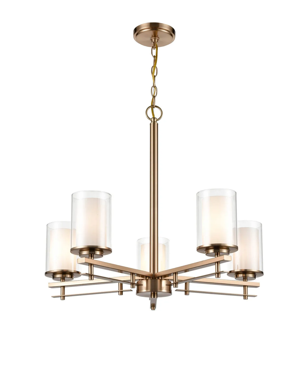 Millennium Huderson 5515-MG Chandelier Light - Modern Gold Chandeliers Lighting premium