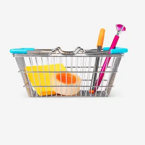 Mini shopping basket Home Decor clearance sale