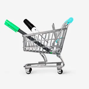 Mini shopping cart - Green Home Decor clearance sale