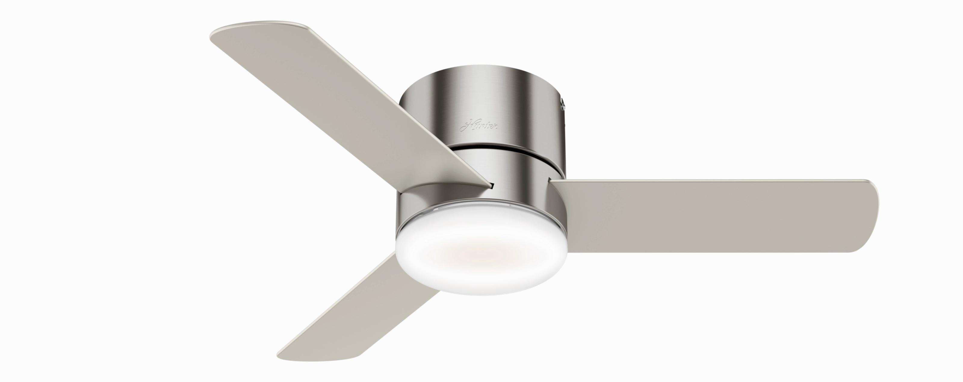 Minimus 44"Ceiling Fan Brushed Nickel Small Room Fans sale