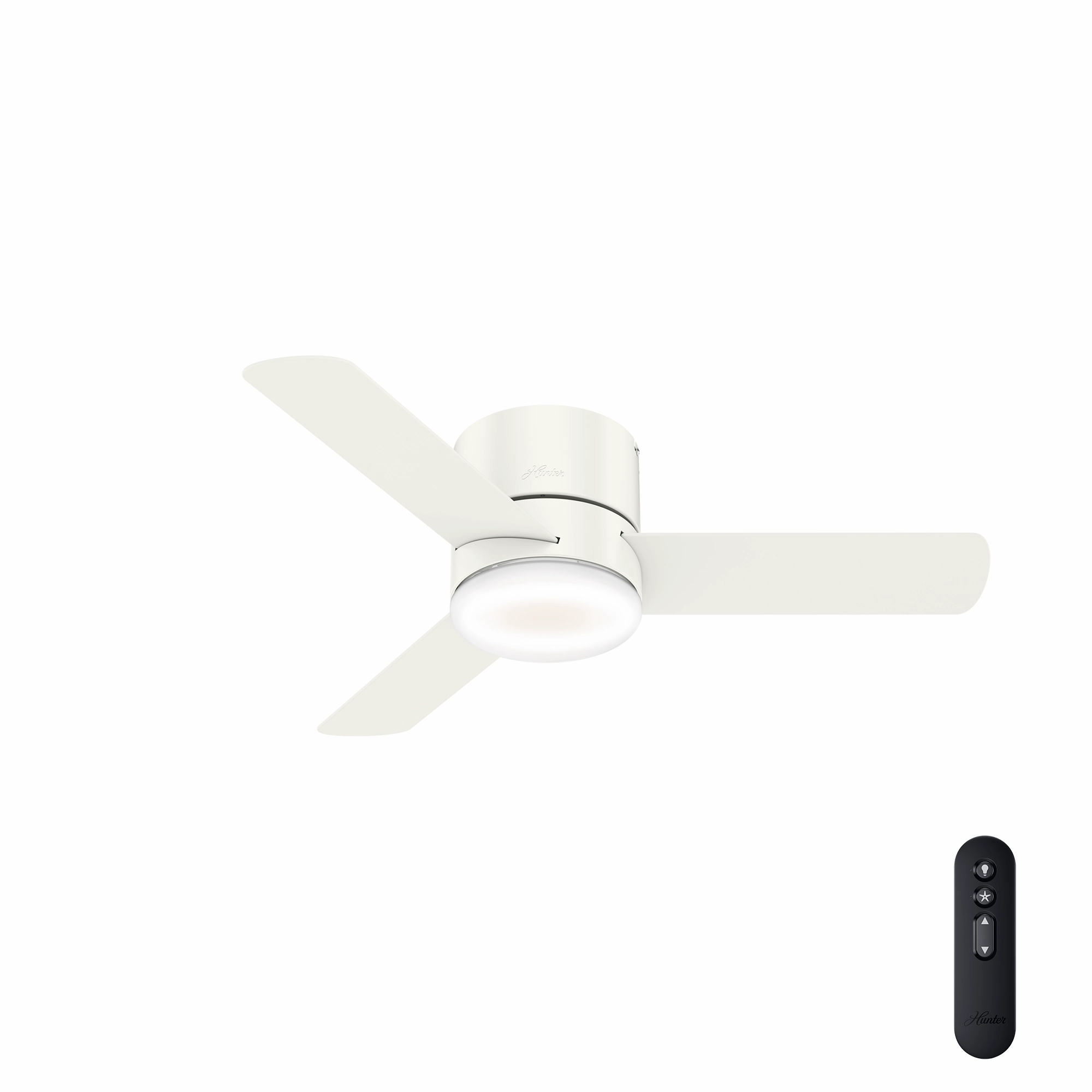 Minimus 44"Ceiling Fan Fresh White Small Room Fans sale