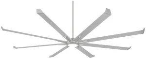 Minka Aire Geant 110" Outdoor DC Ceiling Fan with 40W LED Light and 6 Speed Remote Control Outdoor Ceiling Fans discount