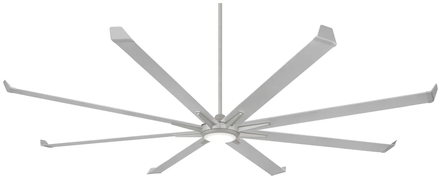 Minka Aire Geant 110" Outdoor DC Ceiling Fan with 40W LED Light and 6 Speed Remote Control Outdoor Ceiling Fans discount