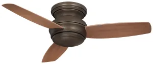 Minka Aire Traditional Concept LED Flushmount Outdoor Ceiling Fan with 14W Dimmable LED and Wall Control Outdoor Ceiling Fans discount