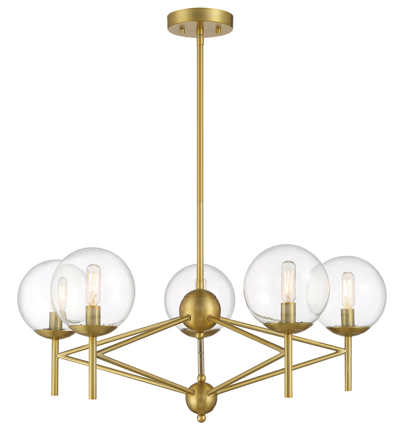 Minka-Lavery Auresa 2795-695 Chandelier Light - Soft Brass Chandeliers Lighting premium