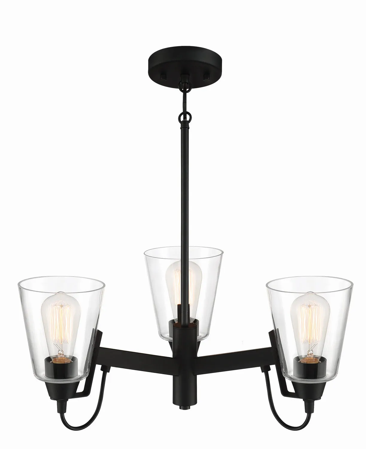 Minka-Lavery Beckonridge 3993-66A Chandelier Light - Coal Classic Chandeliers low price