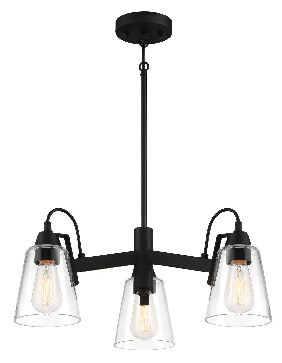 Minka-Lavery Beckonridge 3993-66A Chandelier Light - Coal Chandeliers Lighting premium
