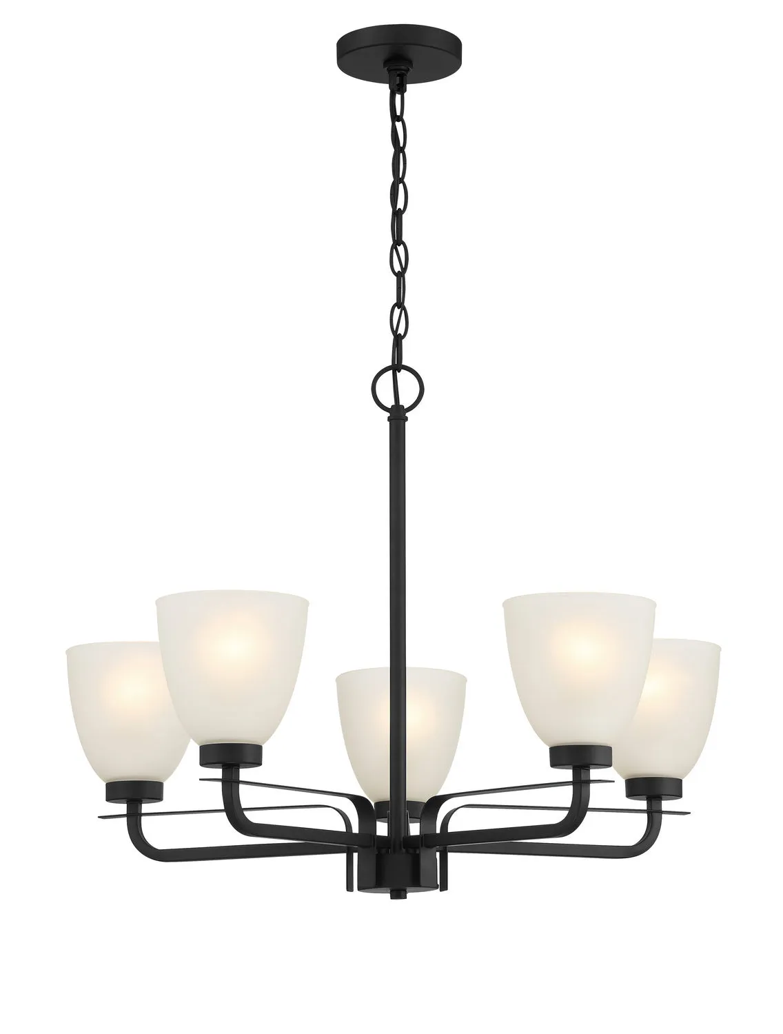 Minka-Lavery Kaitlen 4885-66A Chandelier Light - Coal Chandeliers Lighting premium