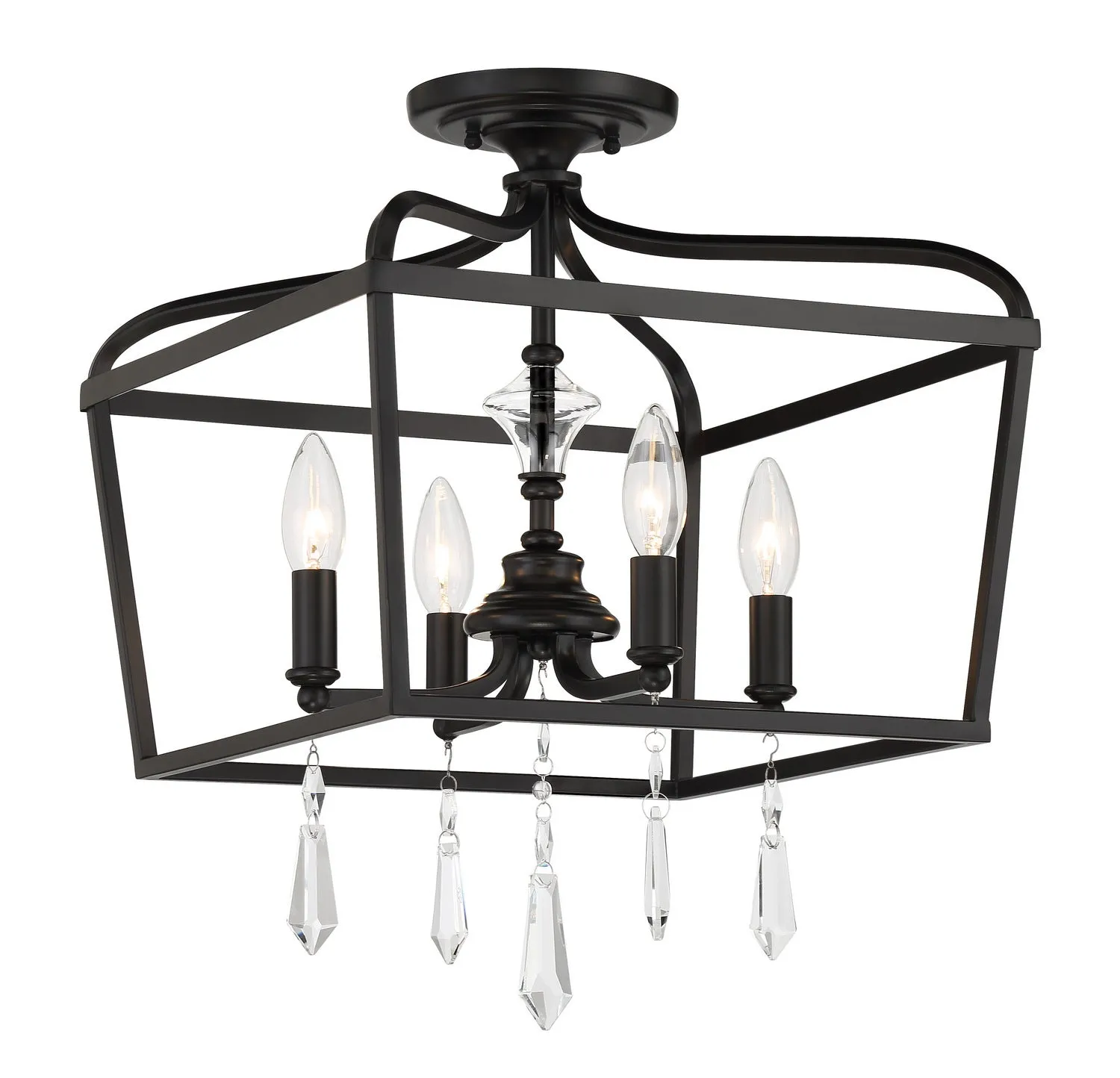 Minka-Lavery Laurel Estate 4447-66A Chandelier Light - Coal Classic Chandeliers low price