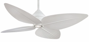 Minka Aire 52" Gauguin Outdoor Ceiling Fan with LED Light and Wall Control Outdoor Ceiling Fans discount