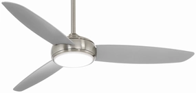 Minka Aire Concept IV 54" Outdoor Smart DC Ceiling Fan with 30W LED Light and Remote Control Outdoor Ceiling Fans discount