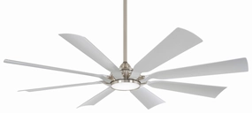 Minka Aire Future 65" Outdoor DC Ceiling Fan with 30W LED Light and 6 Speed Remote Control Outdoor Ceiling Fans discount