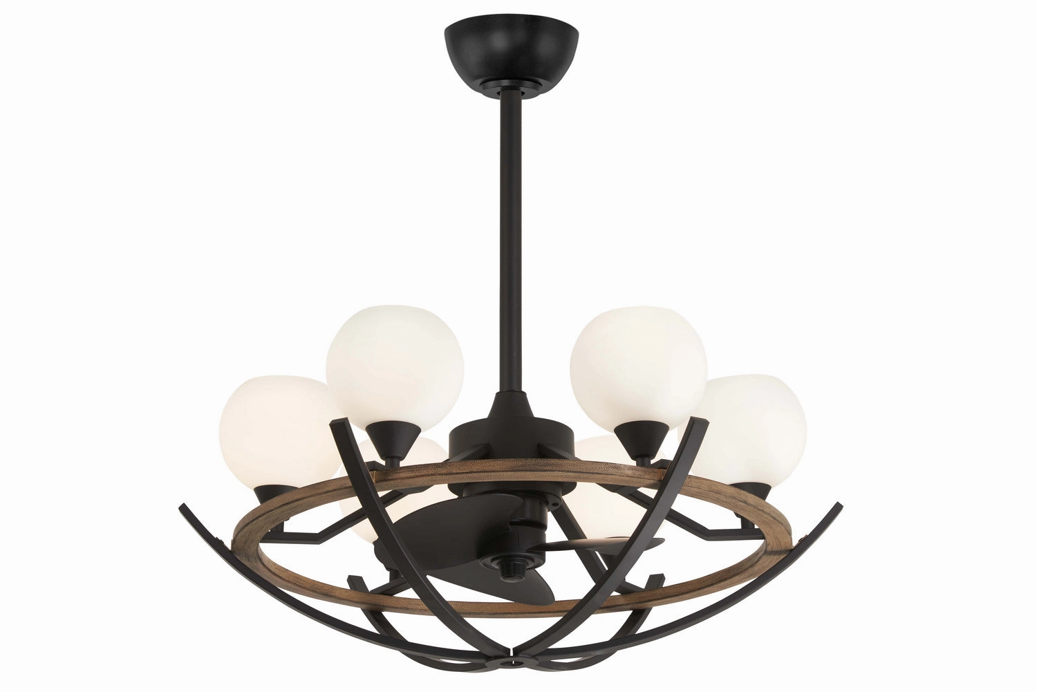 Minka Aire Marilyn 30" Fandelier with Dimmable LED light and Remote Control Chandelier Fans (Fandeliers) outlet sale