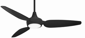 Minka Aire Seacrest 60" Smart Outdoor DC Ceiling Fan with 20W Dimmable LED Light and Remote Control Outdoor Ceiling Fans discount