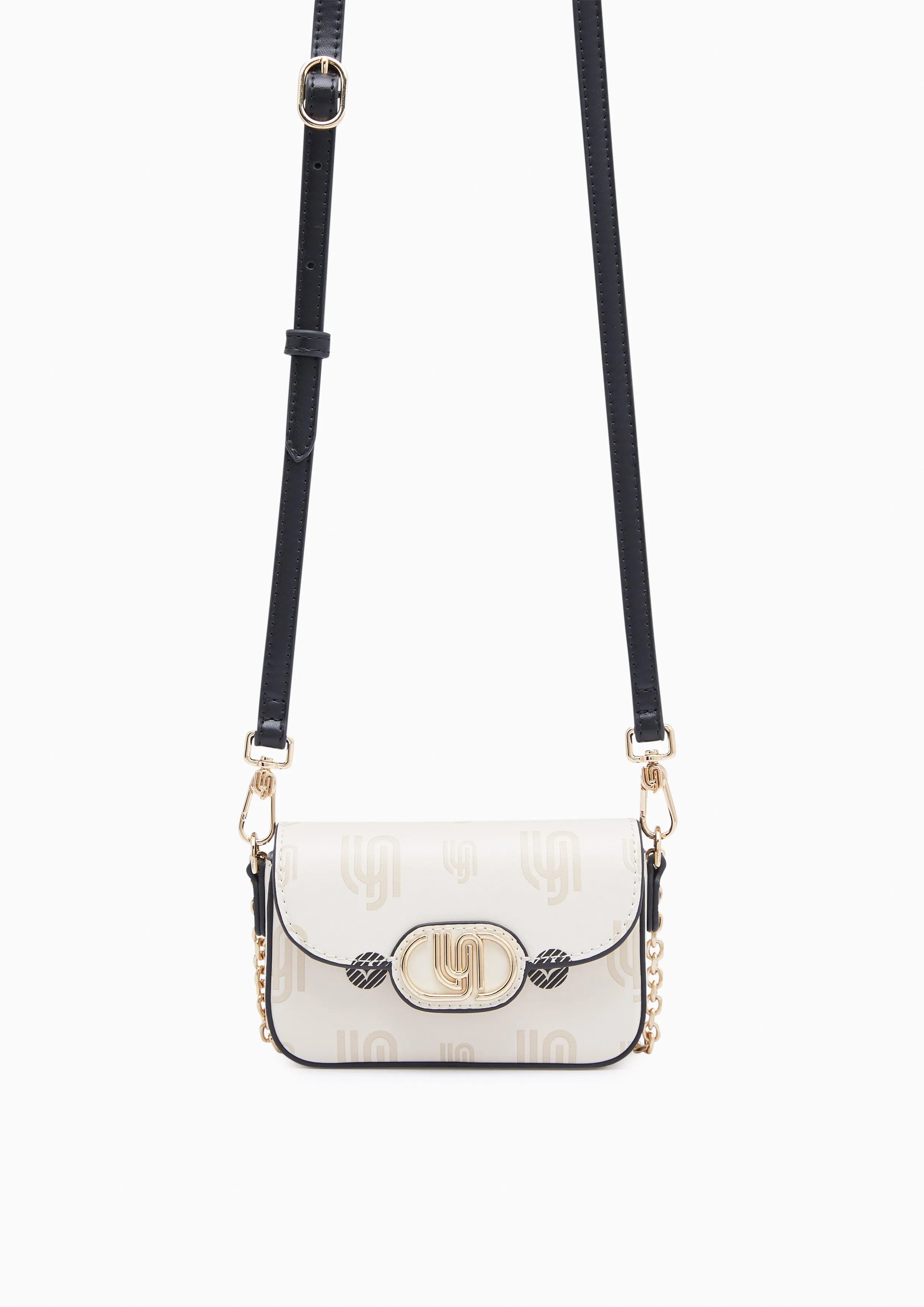 Mintage Print Inf XS Crossbody Bag White