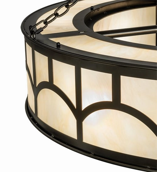 Mission 12 Light Chandel-Air Fandeliers at discount prices