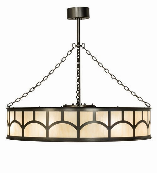 Mission 12 Light Chandel-Air Fandeliers at discount prices