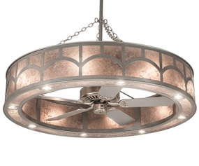 Mission 16 Light Chandel-Air Fandeliers FANS on sale now