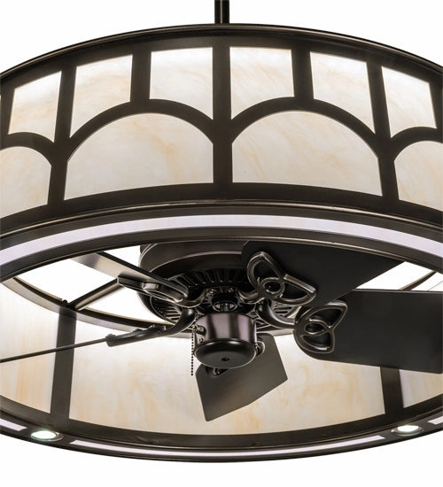 Mission LED Chandel-Air Fandeliers at discount prices