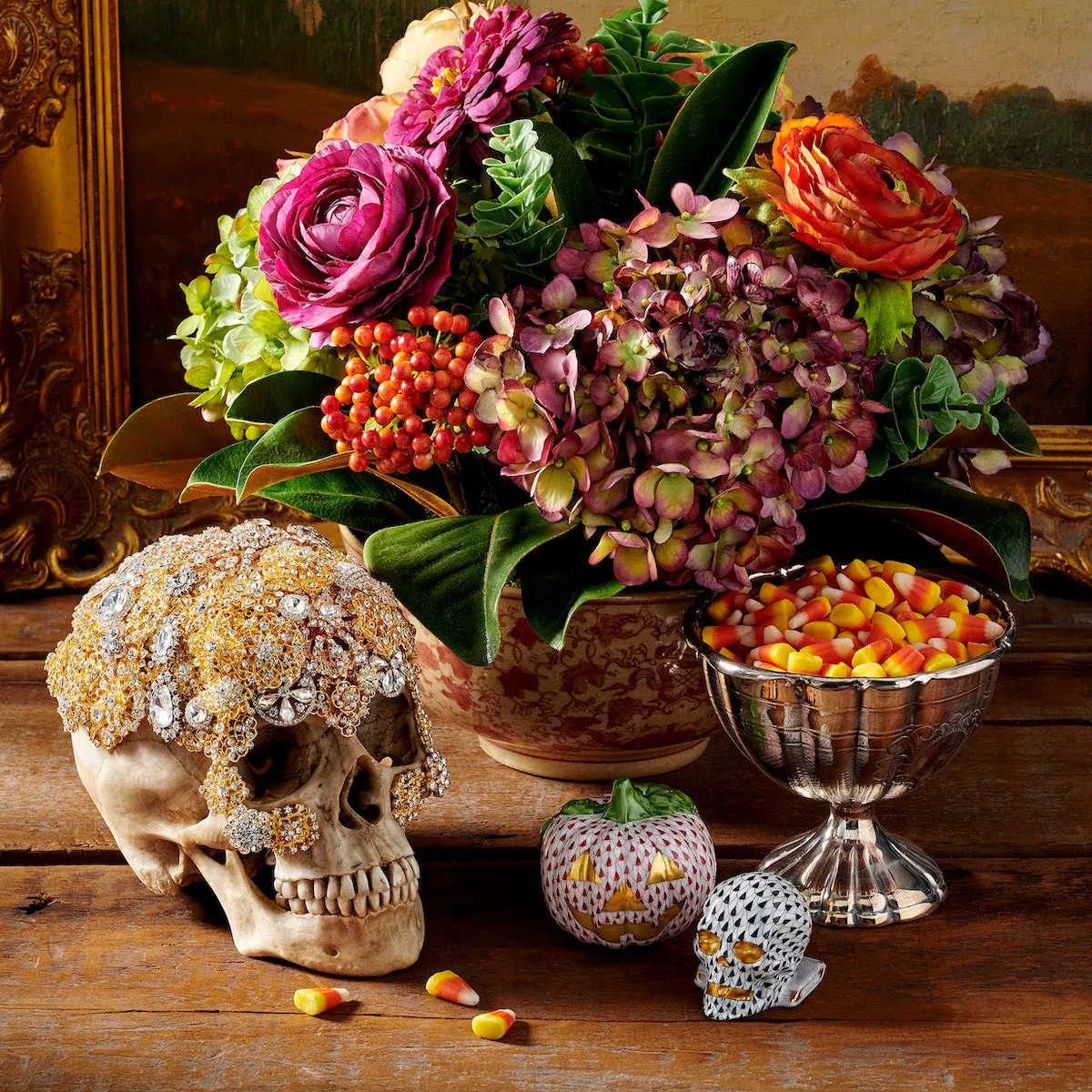 Mixed Floral in Longlife Bowl Faux Florals Wreaths hot price