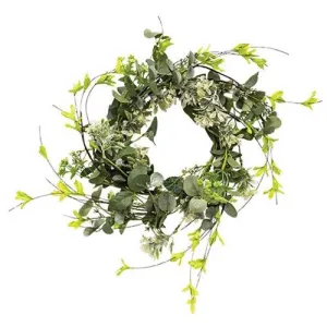 Mixed Queen Ann Heather Wreath 15" Sale on Holiday Decorations