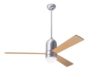 Modern Fan Company Cirrus DC CIR-BA-50-MP-355-CC Ceiling Fan - Brushed Aluminum, Maple/ Top-rated Ceiling Fans outlet