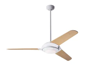 Modern Fan Company Flow FLO-GW-52-BB-372-005 Ceiling Fan 52 - Gloss White, Bamboo/ Top-rated Ceiling Fans outlet