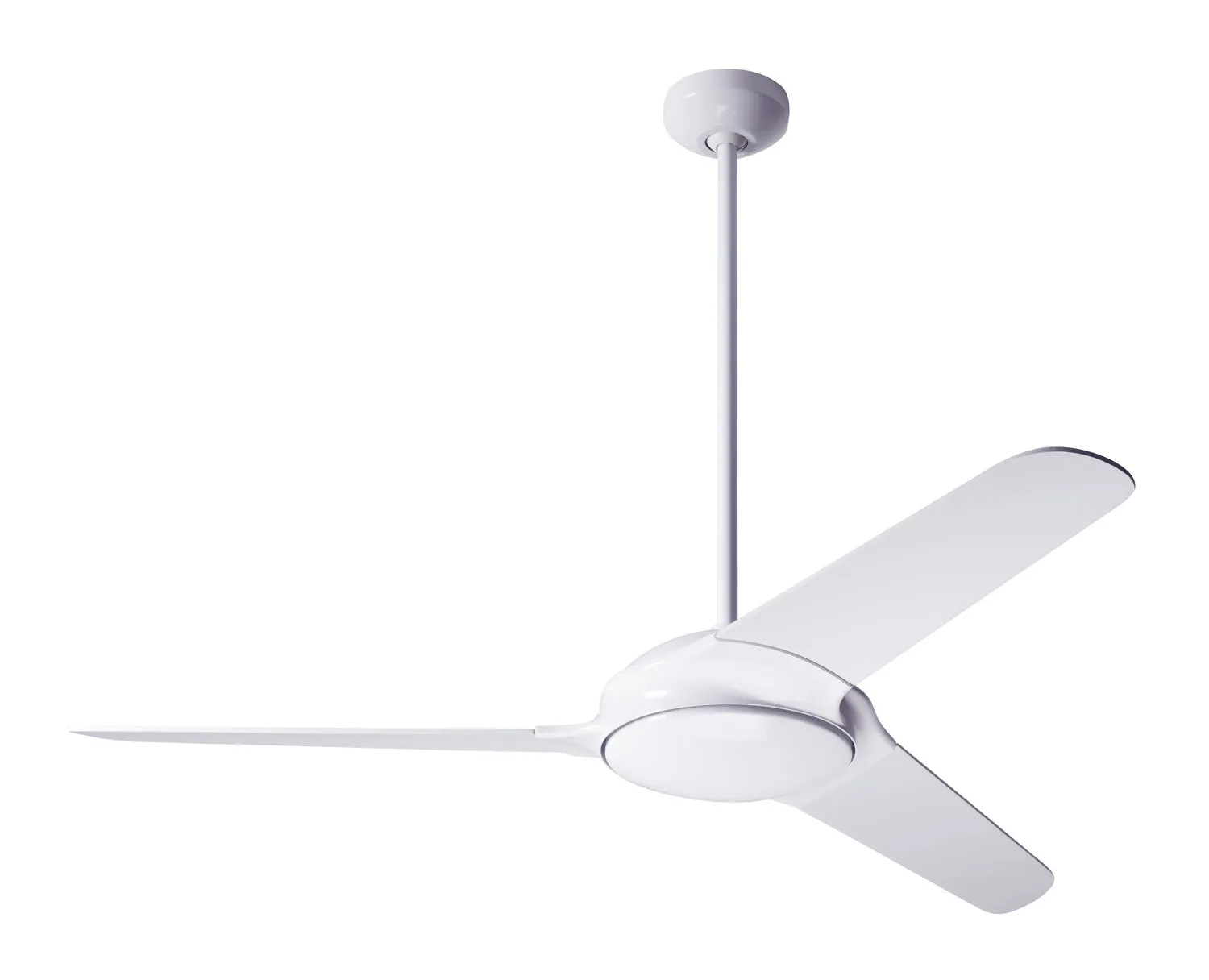 Modern Fan Company Flow FLO-GW-52-WH-NL-005 Ceiling Fan 52 - Gloss White, White/ Top-rated Ceiling Fans outlet