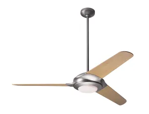 Modern Fan Company Flow FLO-MN-52-BB-372-005 Ceiling Fan 52 - Matte Nickel, Bamboo/ Top-rated Ceiling Fans outlet