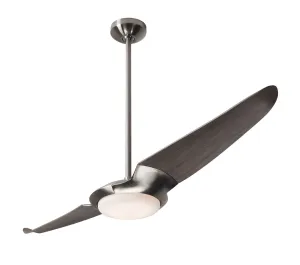 Modern Fan Company IC/Air2 DC IC2-BN-56-GY-570-CC Ceiling Fan 56 - Bright Nickel, Graywash/ Top-rated Ceiling Fans outlet