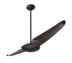 Modern Fan Company IC/Air2 DC IC2-DB-56-EB-NL-WC Ceiling Fan 56 - Dark Bronze, Ebony/ Top-rated Ceiling Fans outlet