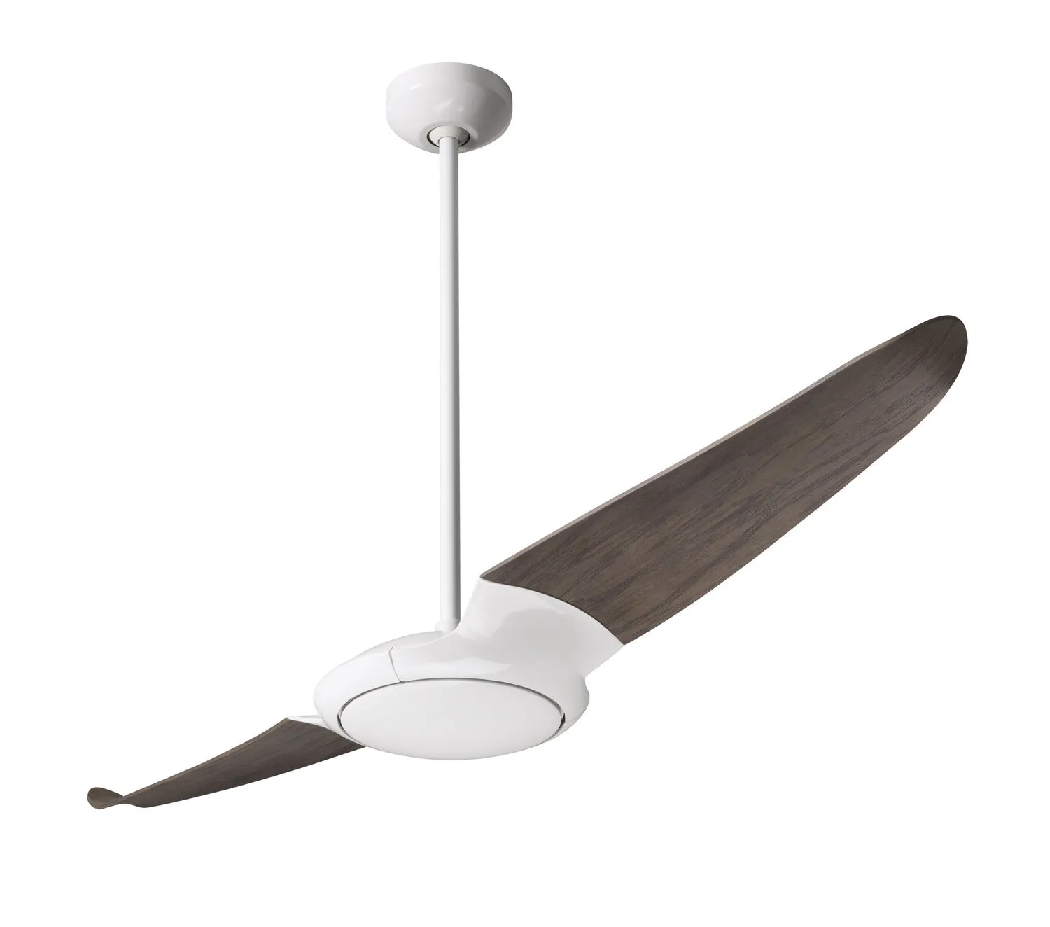 Modern Fan Company IC/Air2 DC IC2-GW-56-GY-NL-CC Ceiling Fan 56 - Gloss White, Graywash/ Top-rated Ceiling Fans outlet