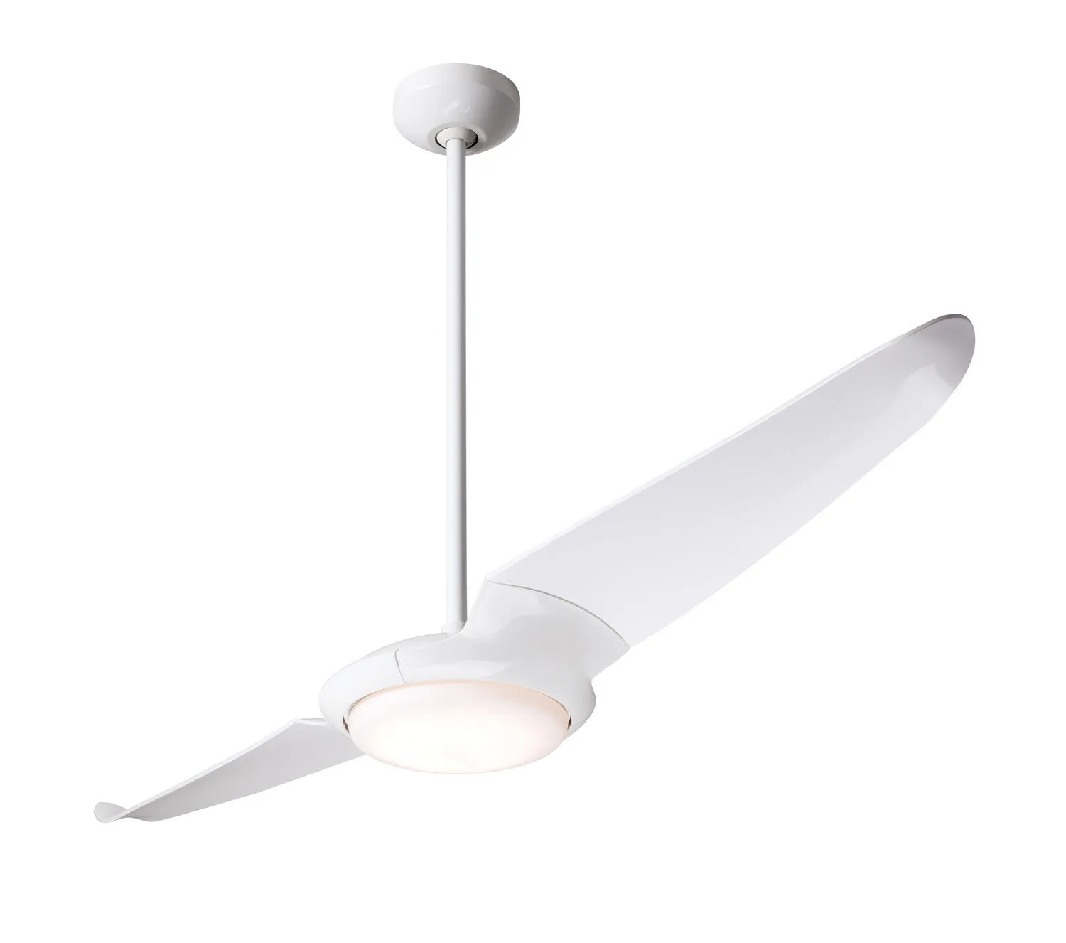 Modern Fan Company IC/Air2 DC IC2-GW-56-WH-570-WC Ceiling Fan 56 - Gloss White, White/ Top-rated Ceiling Fans outlet