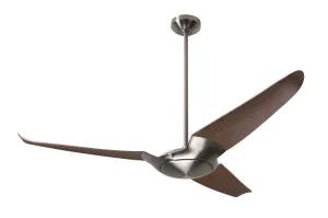 Modern Fan Company IC/Air3 DC IC3-BN-56-MG-NL-CC Ceiling Fan 56 - Bright Nickel, Mahogany/ Top-rated Ceiling Fans outlet
