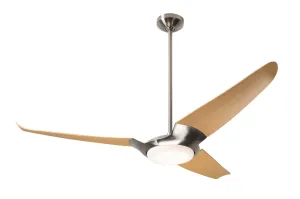 Modern Fan Company IC/Air3 DC IC3-BN-56-MP-570-RC Ceiling Fan 56 - Bright Nickel, Maple/ Top-rated Ceiling Fans outlet