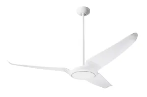 Modern Fan Company IC/Air3 DC IC3-GW-56-WH-NL-WC Ceiling Fan 56 - Gloss White, White/ Modern Ceiling Fans cheap price