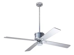Modern Fan Company Industry DC IND-GV-50-SV-NL-CC Ceiling Fan - Galvanized, Silver/ Modern Ceiling Fans cheap price