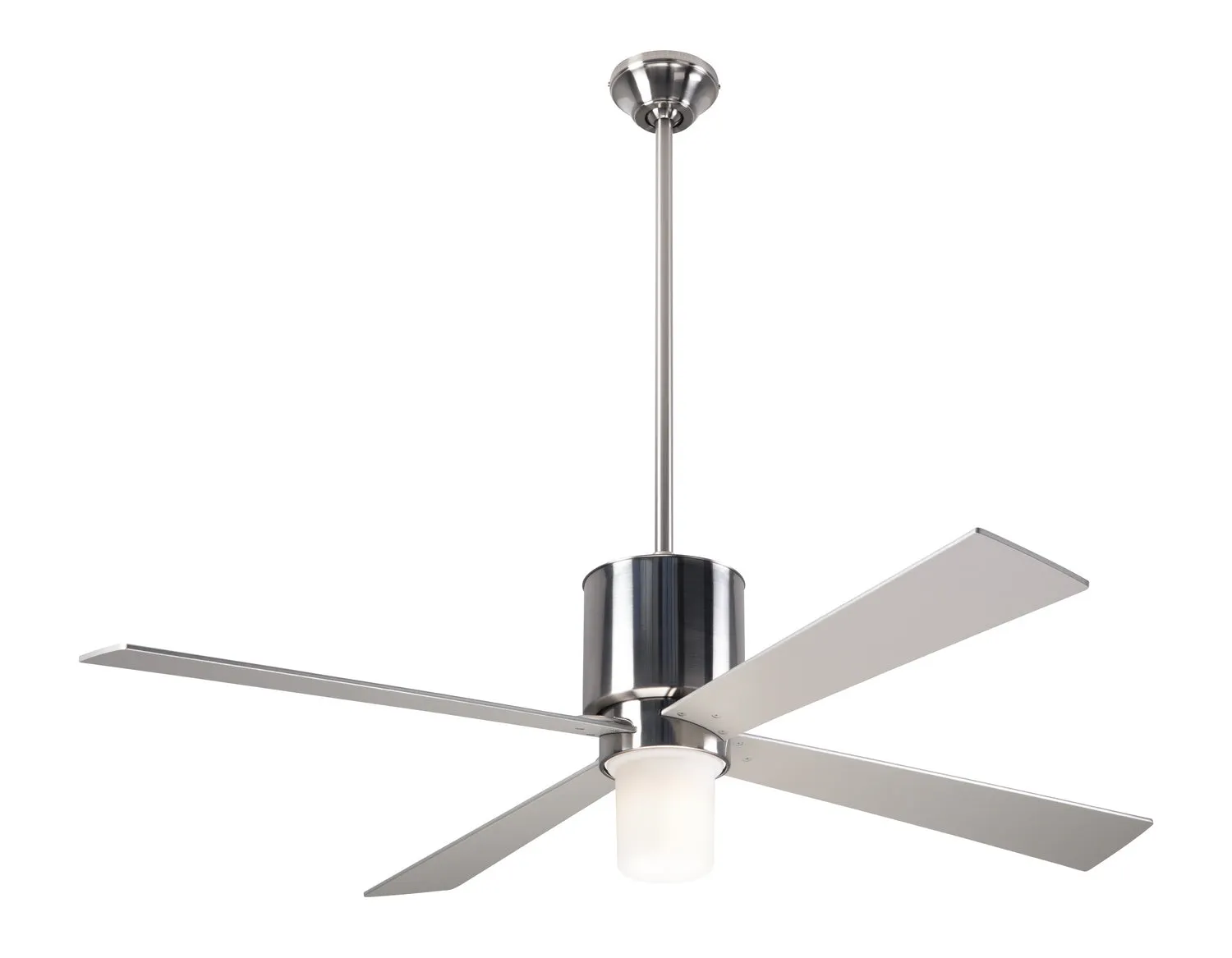 Modern Fan Company Lapa LAP-BN-50-NK-552-005 Ceiling Fan 50 - Bright Nickel, Nickel/ Modern Ceiling Fans cheap price