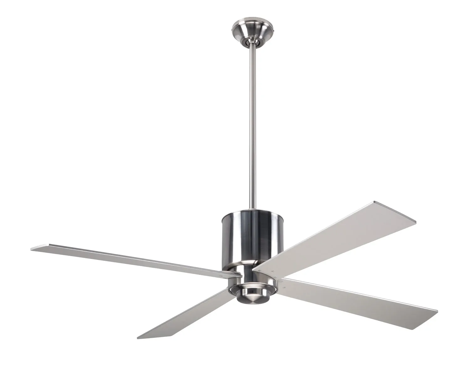 Modern Fan Company Lapa LAP-BN-50-NK-NL-001 Ceiling Fan 50 - Bright Nickel, Nickel/ Modern Ceiling Fans cheap price