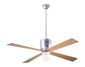 Modern Fan Company Lapa LAP-GV-50-MP-552-002 Ceiling Fan 50 - Galvanized, Maple/ Modern Ceiling Fans cheap price